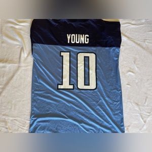 Throwback Vince Young Tennessee Titans jersey